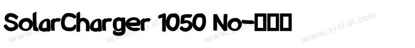 SolarCharger 1050 No字体转换